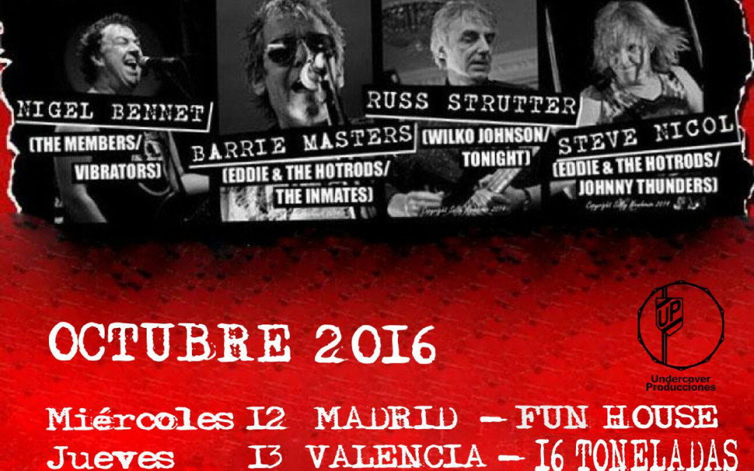 «CLASS OF 76» EN LA SALA «16 TONELADAS».