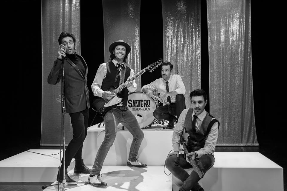 «SANTERO Y LOS MUCHACHOS» PRESENTAN SU DISCO «VENTURA» EN DIRECTO.