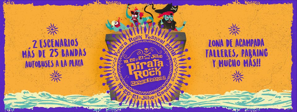 2ª EDICIÓN DEL FESTIVAL «PIRATA ROCK».