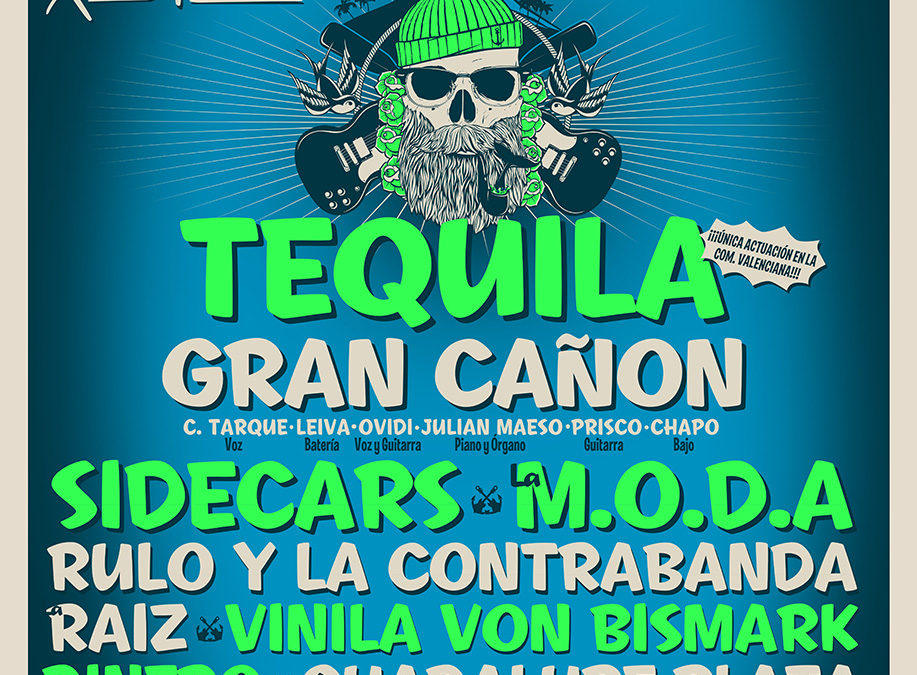 HORARIOS DE ACTUACIONES DEL FESTIVAL «MONTGOROCK XÀBIA FESTIVAL» 2018.